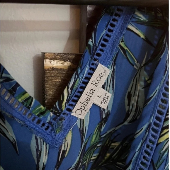 Ophelia Roe Womens bundle Floral Blouse Lightweight Business casual large - Picture 6 of 7